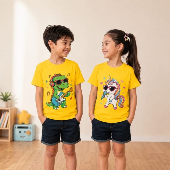 Customized Printed T-Shirts for Kids